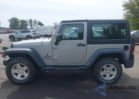 2013 Jeep Wrangler Sport из США, поврежденный, VIN 1C4AJWAG7DL604116